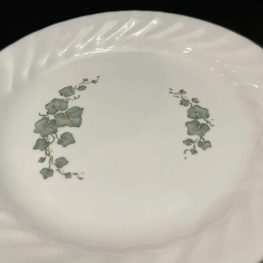 Set Of 3 Corelle CALLAWAY IVY Swirl Pattern 7 1/4